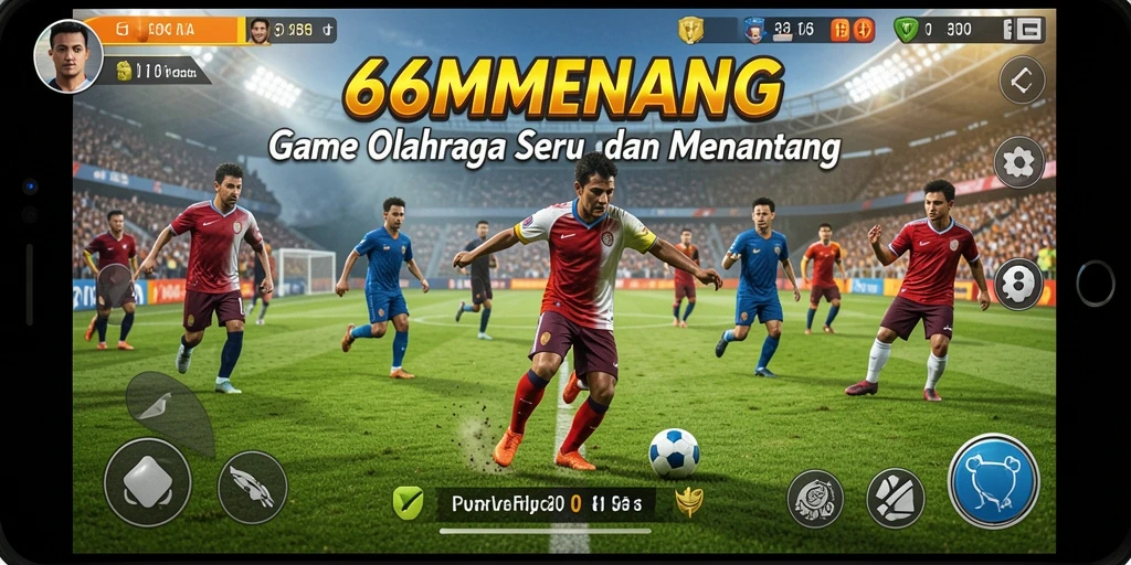 Tampilan gameplay seru dan interaktif 66MENANG yang memukau.