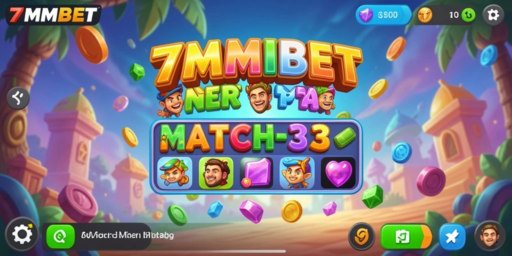 Tampilan gameplay seru dan menantang di 7MMBET.