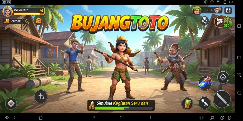 Tangkapan layar gameplay BUJANGTOTO yang menarik dan seru.