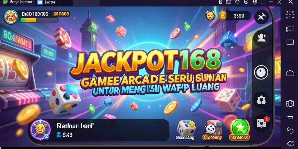 Tampilan gameplay JACKPOT168 yang seru dan menantang.