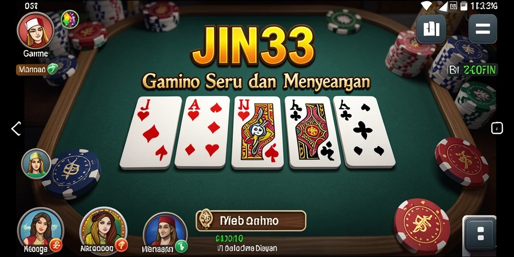 Tampilan gameplay yang seru dan menarik di JIN33.
