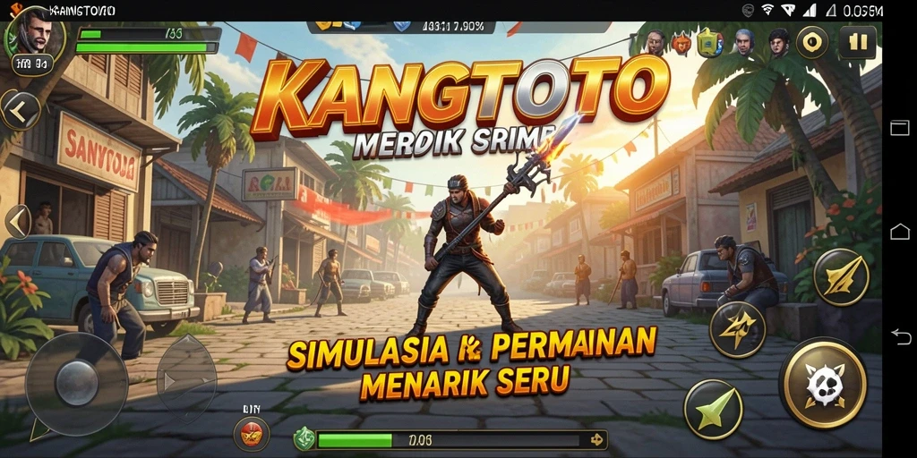 Tampilan gameplay KANGTOTO yang menarik dan interaktif.