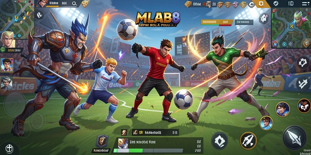 Tampilan gameplay <strong>MLBB8</strong> yang mendebarkan saat bertanding di lapangan.