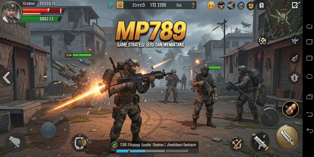 Gameplay seru MVP789 yang menantang strategis.