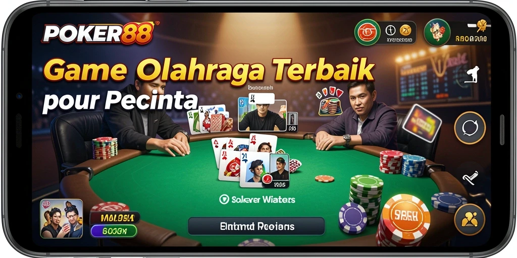 Tampilan menarik dari gameplay POKER88 yang mengasyikkan.