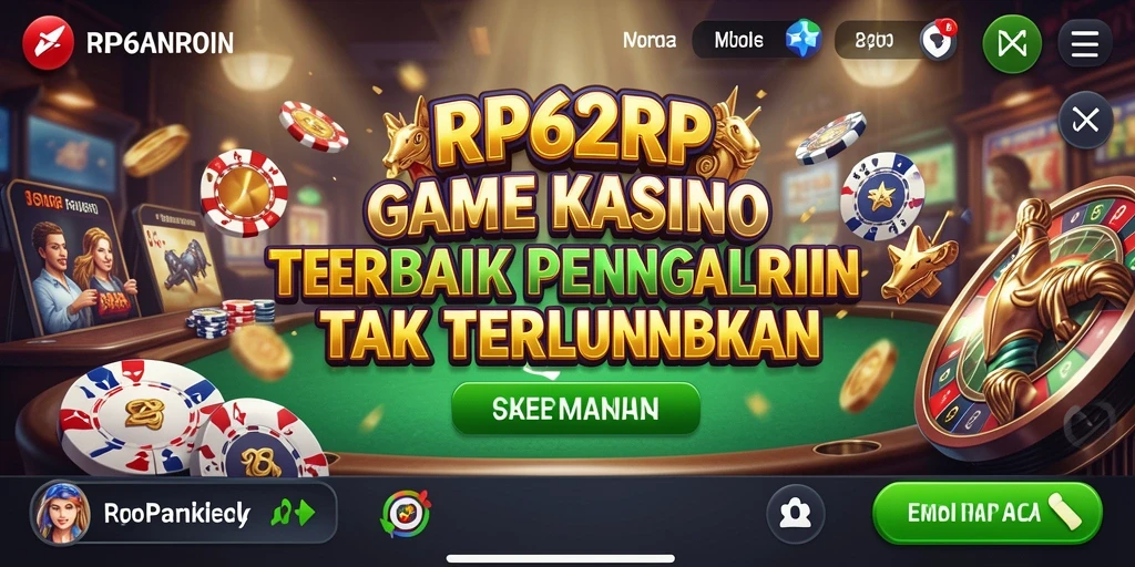 Gameplay seru di RP62RP dengan berbagai pilihan permainan Kasino.