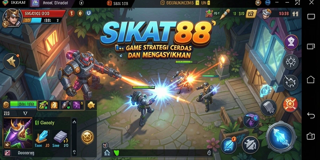 Tampilan gameplay menarik dari SIKAT88 yang penuh strategi.