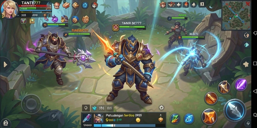 Gameplay seru dalam dunia petualangan ARPG TANTE777.