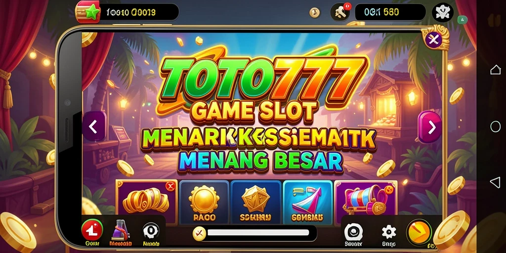Tampilan gameplay Slot TOTO777 yang mendebarkan dan mengasyikkan.