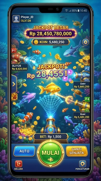 Tampilan antarmuka pengguna olx128 yang intuitif dan mudah digunakan.